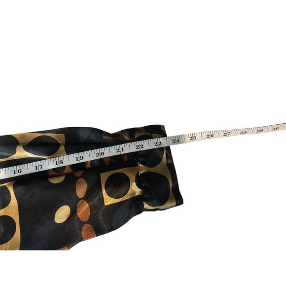 Christie & Jill Women's Black & Gold Long Sleeve Top - Picture 5 of 6